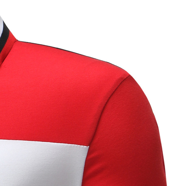 Alkalmi férfi rövid ujjú póló két színben