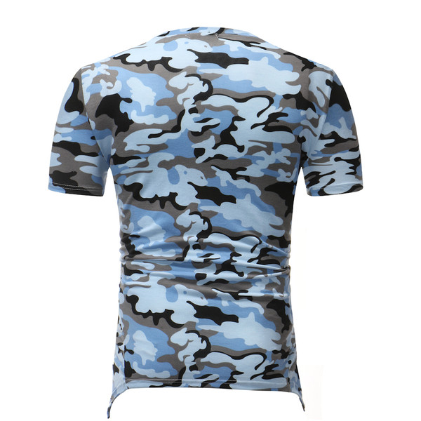 Terepmintás férfi póló két színben