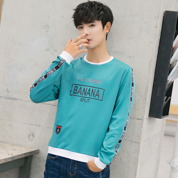 Férfi blúz feliratokkal és emblémával, négy színben