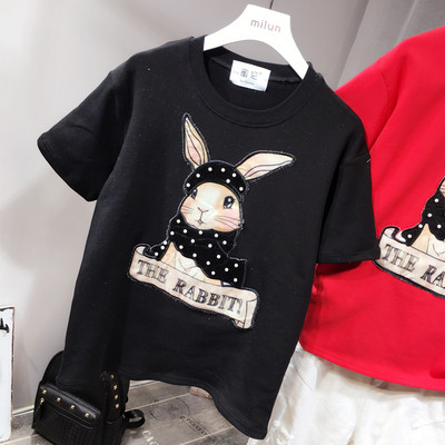 Naprakész női póló színfelvitel négy színben