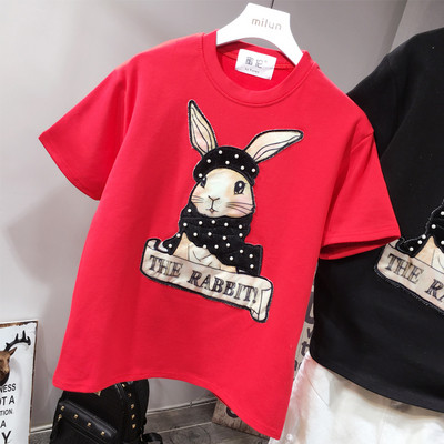 Naprakész női póló színfelvitel négy színben