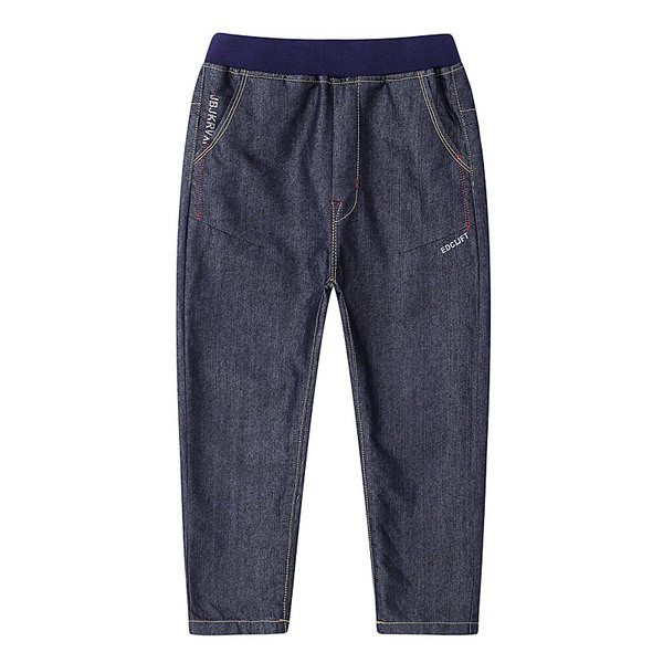 Απαλά παιδικά τζιν με κεντήματα και τσέπες