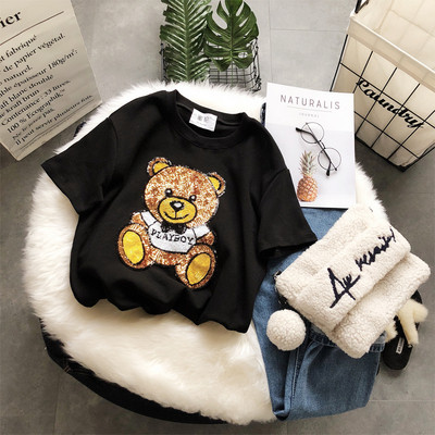 HIT Μοντέρνα γυναικεία T-shirt  σε διάφορα χρώματα