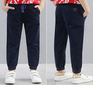 Fekete színű nyakkendős alkalmi gyereknadrág