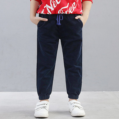 Fekete színű nyakkendős alkalmi gyereknadrág