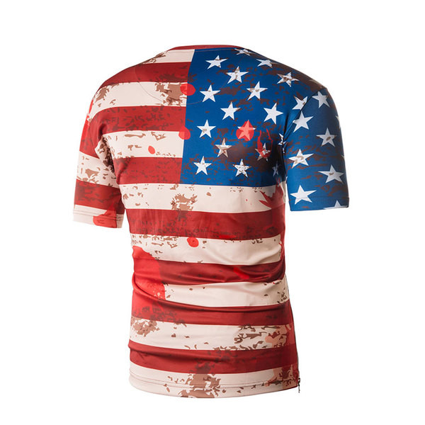 Tricou modern pentru bărbați cu mâneci scurte