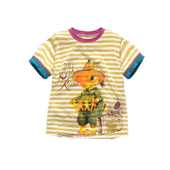 Παιδική μπλούζα με δύο χρώματα με εφαρμογή για κορίτσια