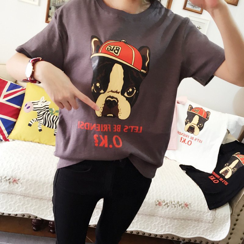 Γυναικείο μπλουζάκι με εφαρμογή χρώματος 