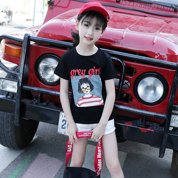 Καθημερινή  παιδική μπλούζα για κορίτσια μεκοντό μανίκι