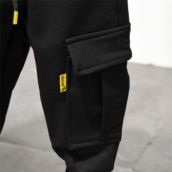 Alkalmi gyereknadrág fiúknak fekete színben