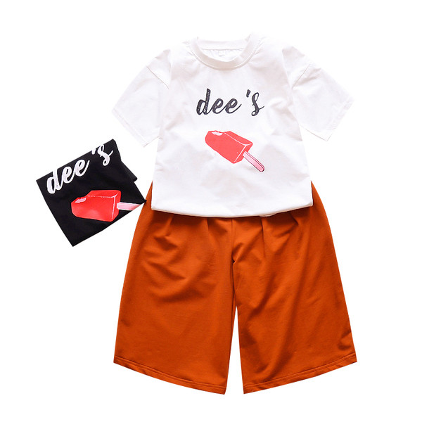 Gyerek blúz lányoknak fehér és fekete színben, rátéttel