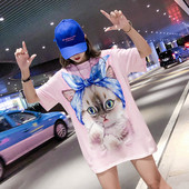 HIT Aktuális női póló különböző színekben - hosszú modell