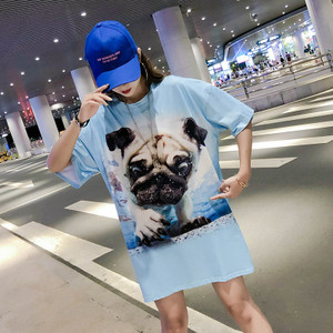 HIT Aktuális női póló különböző színekben - hosszú modell