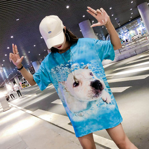 HIT Aktuális női póló különböző színekben - hosszú modell