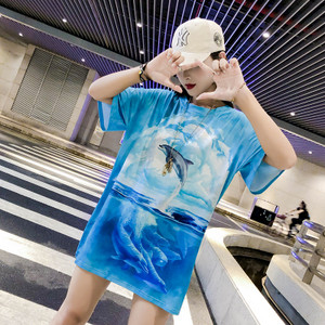 HIT Aktuális női póló különböző színekben - hosszú modell