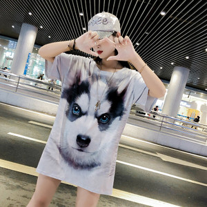 HIT Aktuális női póló különböző színekben - hosszú modell