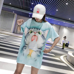 HIT Aktuális női póló különböző színekben - hosszú modell