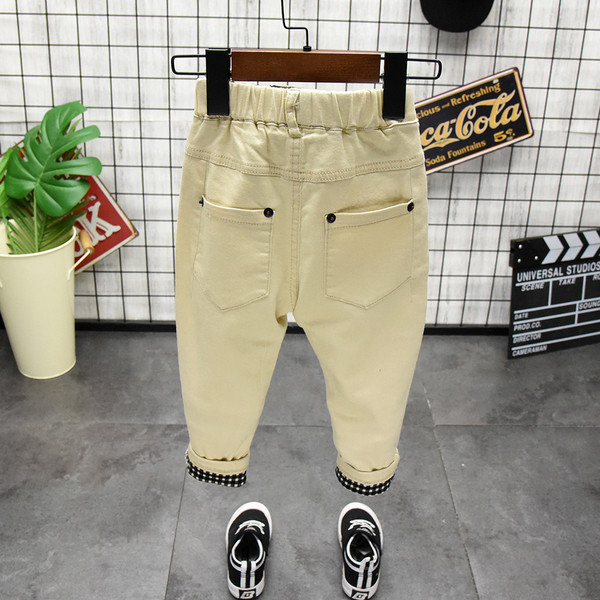 Pantaloni moderni pentru copii in doua culori pentru baieti