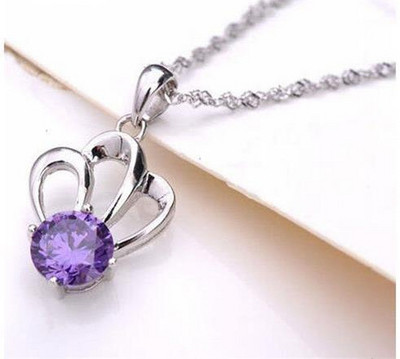 Díszköves női nyaklánc két színben