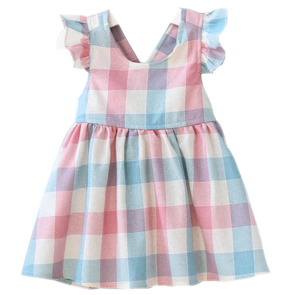 Modern, rózsaszínű gyerekruha lányoknak