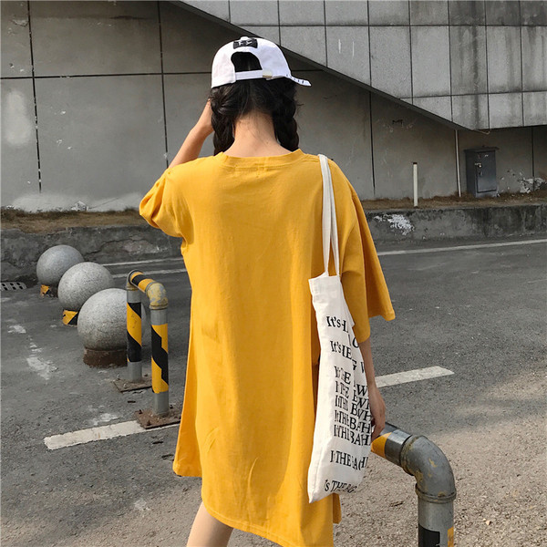 Γυναικείο μπλουζάκι  με μακριά μανίκια σε κόκκινο και κίτρινο χρώμα