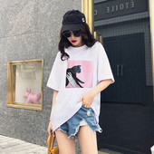 Alkalmi női póló színes rátéttel, három színben