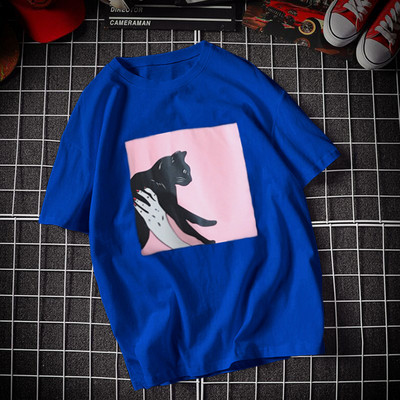 Alkalmi női póló színes rátéttel, három színben