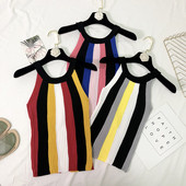 Csíkos női felső három színben