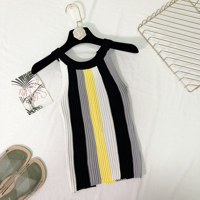 Csíkos női felső három színben