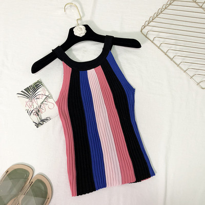 Csíkos női felső három színben