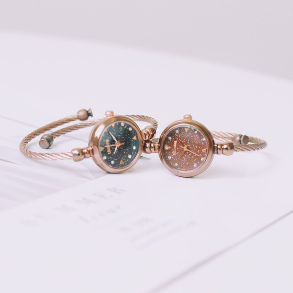 Γυναικείο καθημερινό ρολόι με λεπτό λουρί σε πέντε χρώματα