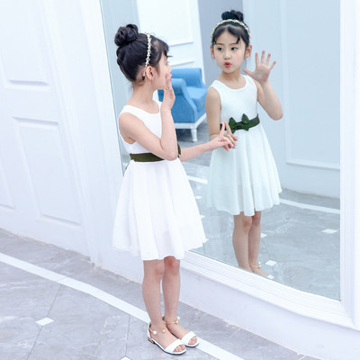 Modern gyerekruha lányoknak három színben és szalaggal