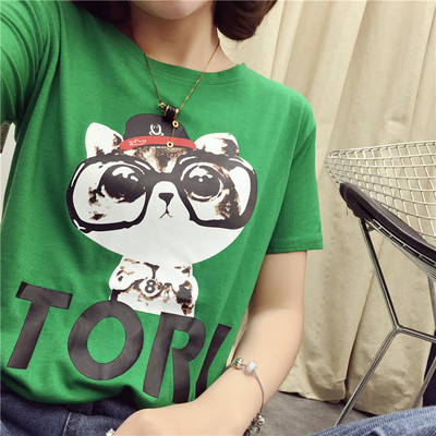 Alkalmi női póló rátéttel több színben