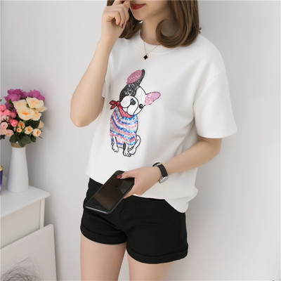 Aktuális női póló színfelvitellel két modellben és többféle színben