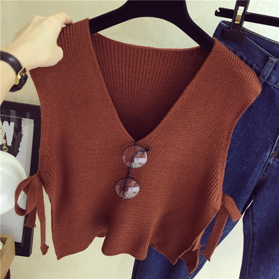 Női akasztófelső V-nyakkal és oldalsó megkötővel több színben