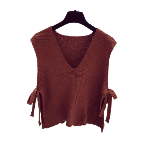 Női akasztófelső V-nyakkal és oldalsó megkötővel több színben
