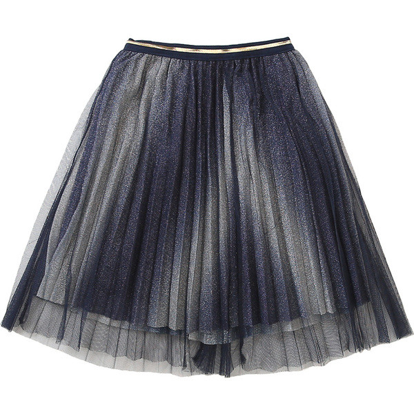 Modern rakott gyerekszoknya két színben