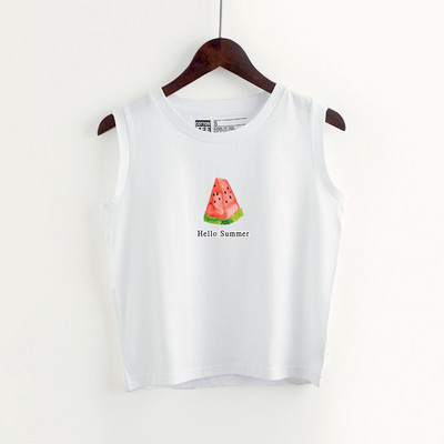 Női lezser felső, fekete-fehér rátéttel és felirattal