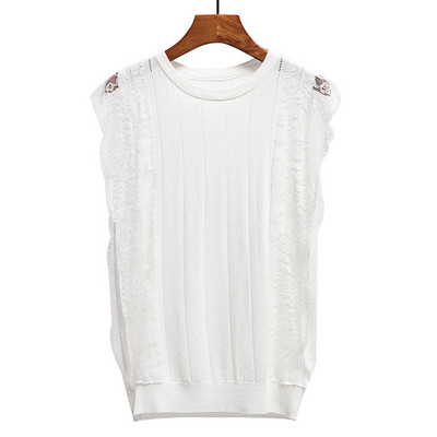 Μοντέρνο γυναικείο πουκάμισο με δαντέλα σε διάφορα χρώματα