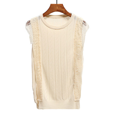 Μοντέρνο γυναικείο πουκάμισο με δαντέλα σε διάφορα χρώματα