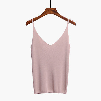 Női felső sima modell vékony pántokkal, különböző színekben