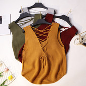 Új modell női felső, széles pántokkal és megkötőkkel, több színben