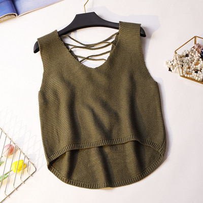 Új modell női felső, széles pántokkal és megkötőkkel, több színben