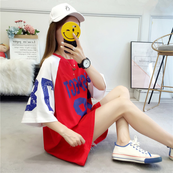 Alkalmi női póló hosszú modell