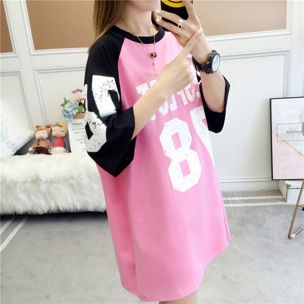 Alkalmi női póló hosszú modell