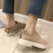 Mocasini moderni de dama din piele intoarsa ecologica in doua culori