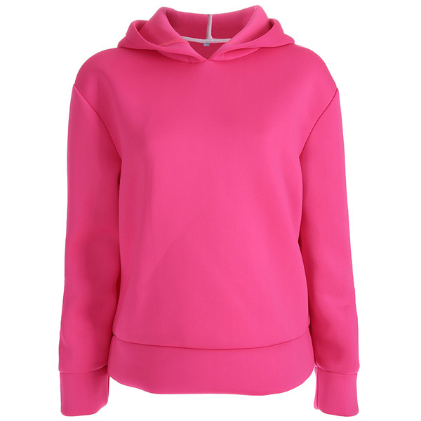 Női hétköznapi pulóver rózsaszín színben