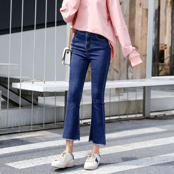 Stílusos női farmer magas derékkal, három színben