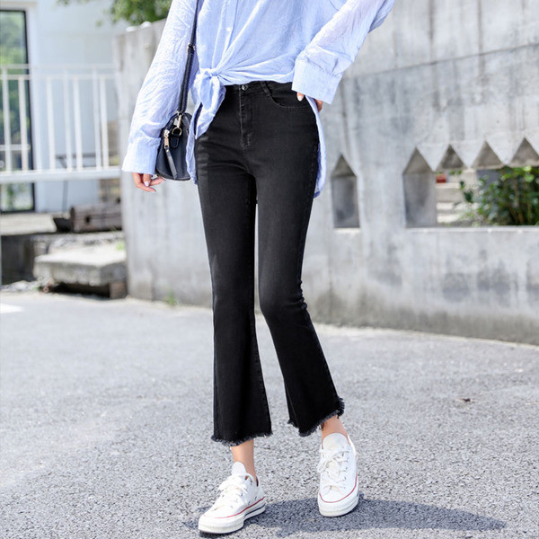 Stílusos női farmer magas derékkal, három színben