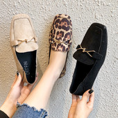 Mocasini de dama de actualitate din piele intoarsa ecologica in trei culori